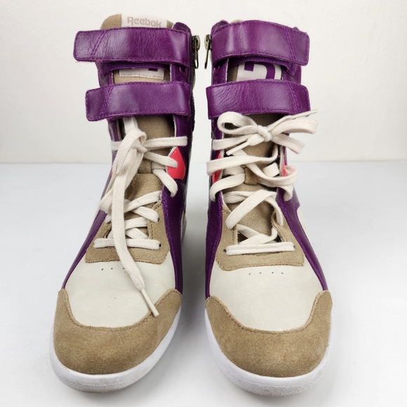 Reebok Alicia Keys Lace Up Wage Sneakers Size 8.5 - Picture 3 of 16